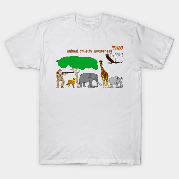 Hunting in the Savannah T-Shirt by superbottino96